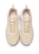 Wide fit - Komfortable sneakers med støtabsorberende såle, Beige, Packshot image number 2