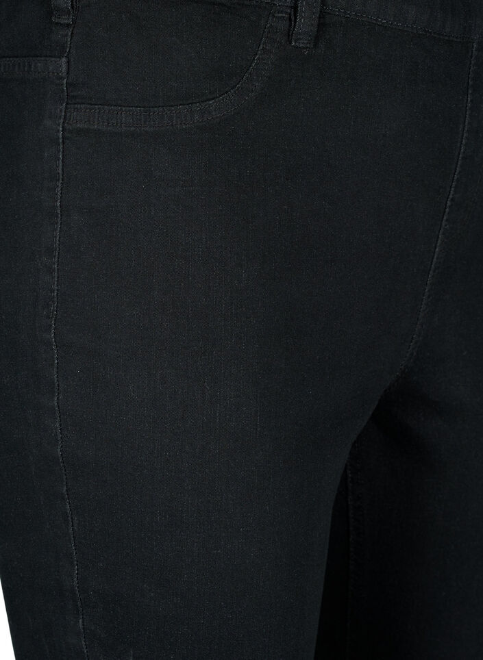 Jeggings med baklommer, Black, Packshot image number 2
