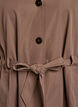 Trenchcoat med hette og knytebelte, Brun, Packshot image number 2