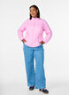 Lett jakke med lommer, Rosa, Model image number 1