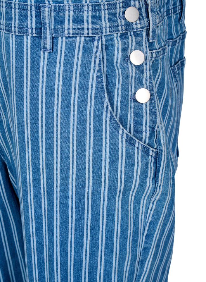 Denim snekkerbukse, L. B. D. Stripe, Packshot