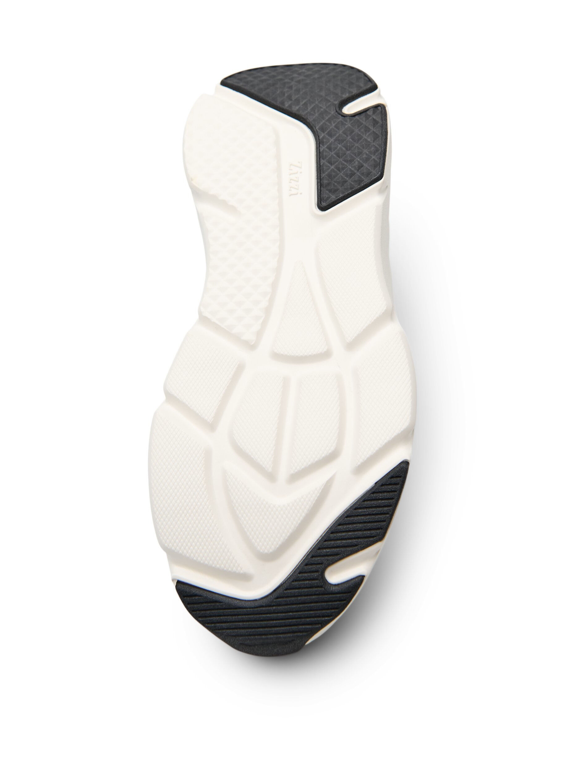 Zizzi Komfortable sneakers med st&oslash;tdempende s&aring;le, Hvit, Packshot image number 4