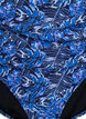 H&oslash;ytlivs bikinitruse med m&oslash;nster, Bl&aring;, Packshot image number 2