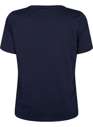 FLASH - T-skjorte med motiv, Navy Blazer, Packshot image number 1