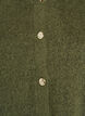 Cardigan i myk strikk med gullfargede knapper, Gr&oslash;nn, Packshot image number 2