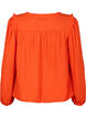 Langermet bluse med frynsete detaljer, Orange.com, Packshot image number 1
