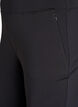 Trendy treningsbukser med en lett utsving, Svart, Packshot image number 2