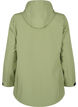 Kort softshell-jakke med lommer, Oil Green, Packshot image number 1