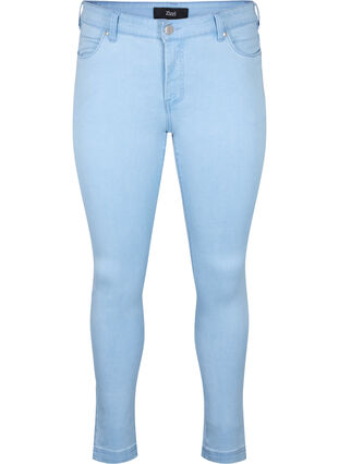 Viona jeans med normal midje, Ex Lt Blue, Packshot image number 0