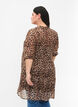 Tunika med leopardmønster og lurex, Leopard AOP, Model image number 1