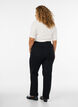 Regular fit Gemma-jeans med h&oslash;y midje, Svart, Model image number 1