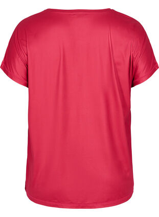 Ensfarget T-skjorte til trening, Jazzy, Packshot image number 1