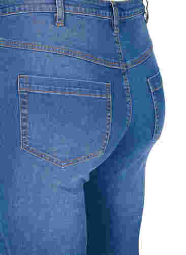 Bea jeans med ekstra høyt liv og super slim fit, Light blue, Packshot image number 3