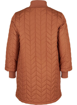 Lett jakke med quiltet mønster og lommer, Sequoia, Packshot image number 1
