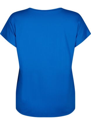 Kortermet trenings T-skjorte, Princess Blue, Packshot image number 1