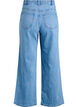 Jeans med vide ben og h&oslash;y midje, Bl&aring;, Packshot image number 1