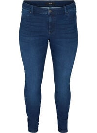 Bomullsblanding jeggings, Blå Bomullsblanding jeggings