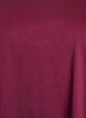 Kortermet T-skjorte i bomullsblanding, M&oslash;rk Bordeaux, Packshot image number 2