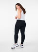 Basisleggings med ekstra lengde, Svart, Model image number 2