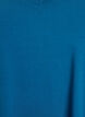 Ensfarvet basis T-skjorte i bomull, Bl&aring;, Packshot image number 2
