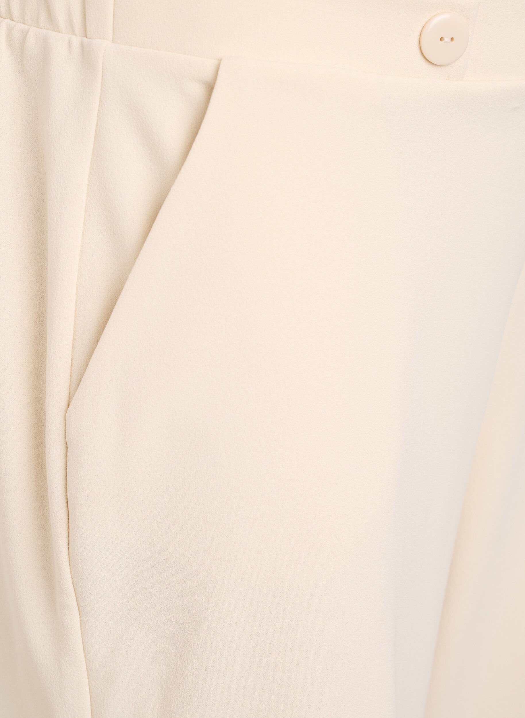 Zizzi 7/8-bukser med l&oslash;s passform, Beige, Packshot image number 2