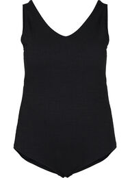 Badedrakt med krysset rygg, Black