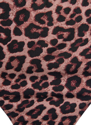 Zizzi Leopardmønstret brazilian-bikinitruse, Beige, Packshot image number 2