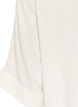 Viskosebluse med heklet kant og knapper, Vanilje, Packshot image number 3