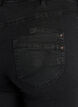 Regular fit Gemma jeans med h&oslash;y midje, Svart, Packshot image number 3