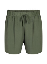 Shorts med lommer og elastisk linning, Thyme