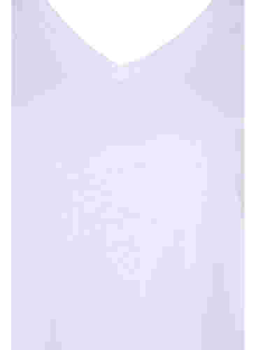 Basis T-skjorter i bomull 2 stk., Navy B/B White, Packshot image number 3