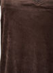 Velour topp med blonderkant, Brun, Packshot image number 2