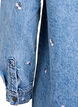 Denimskjorte med broderte motiver, Blå, Packshot image number 3