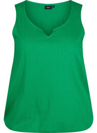 Bomullstopp med strikk nederst, Jolly Green