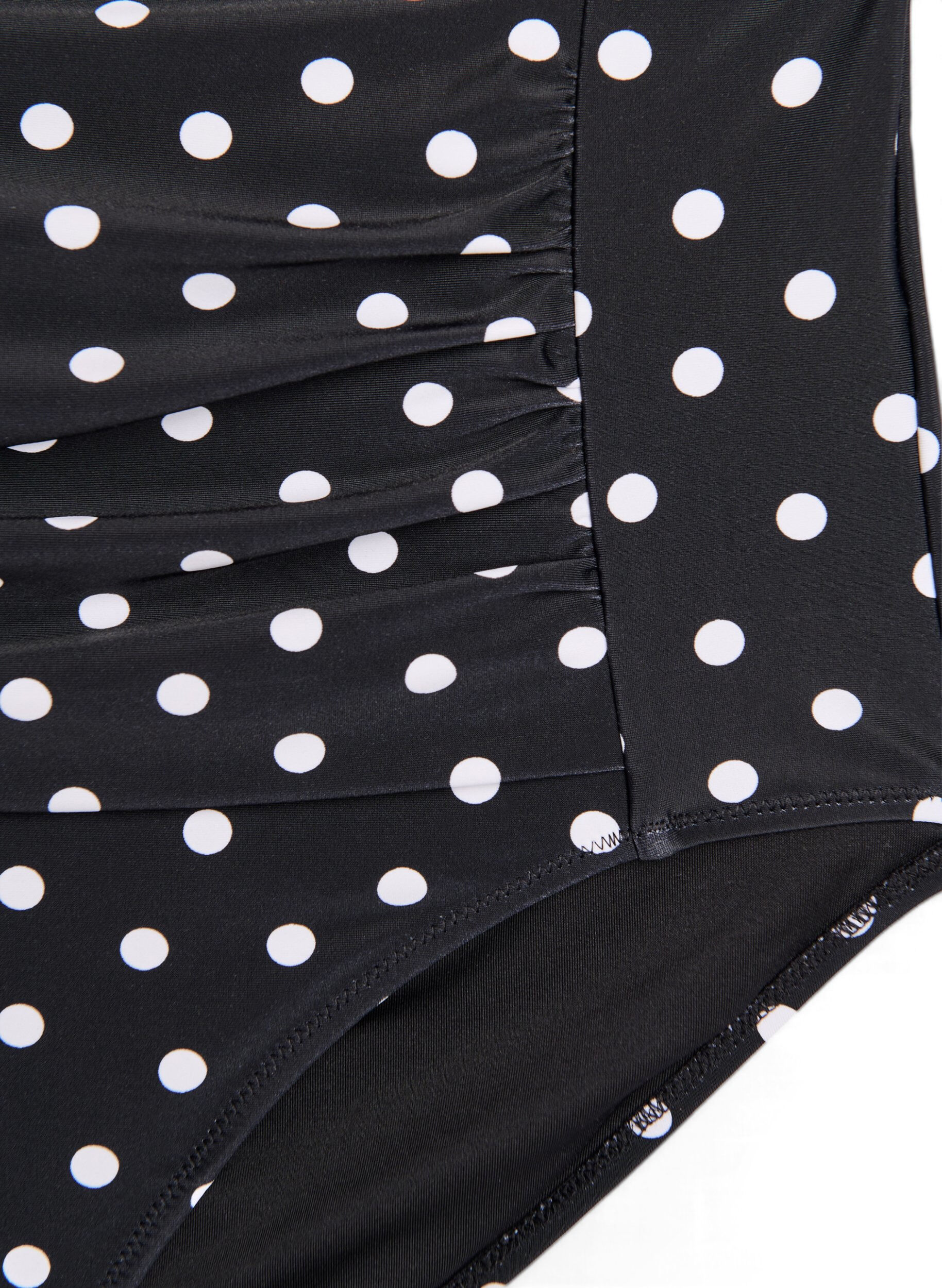 Zizzi Bikinitruser med trykk og h&oslash;y midje, Svart, Packshot image number 2