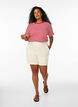 Shorts med lommer og l&oslash;s passform, Beige, Model image number 1