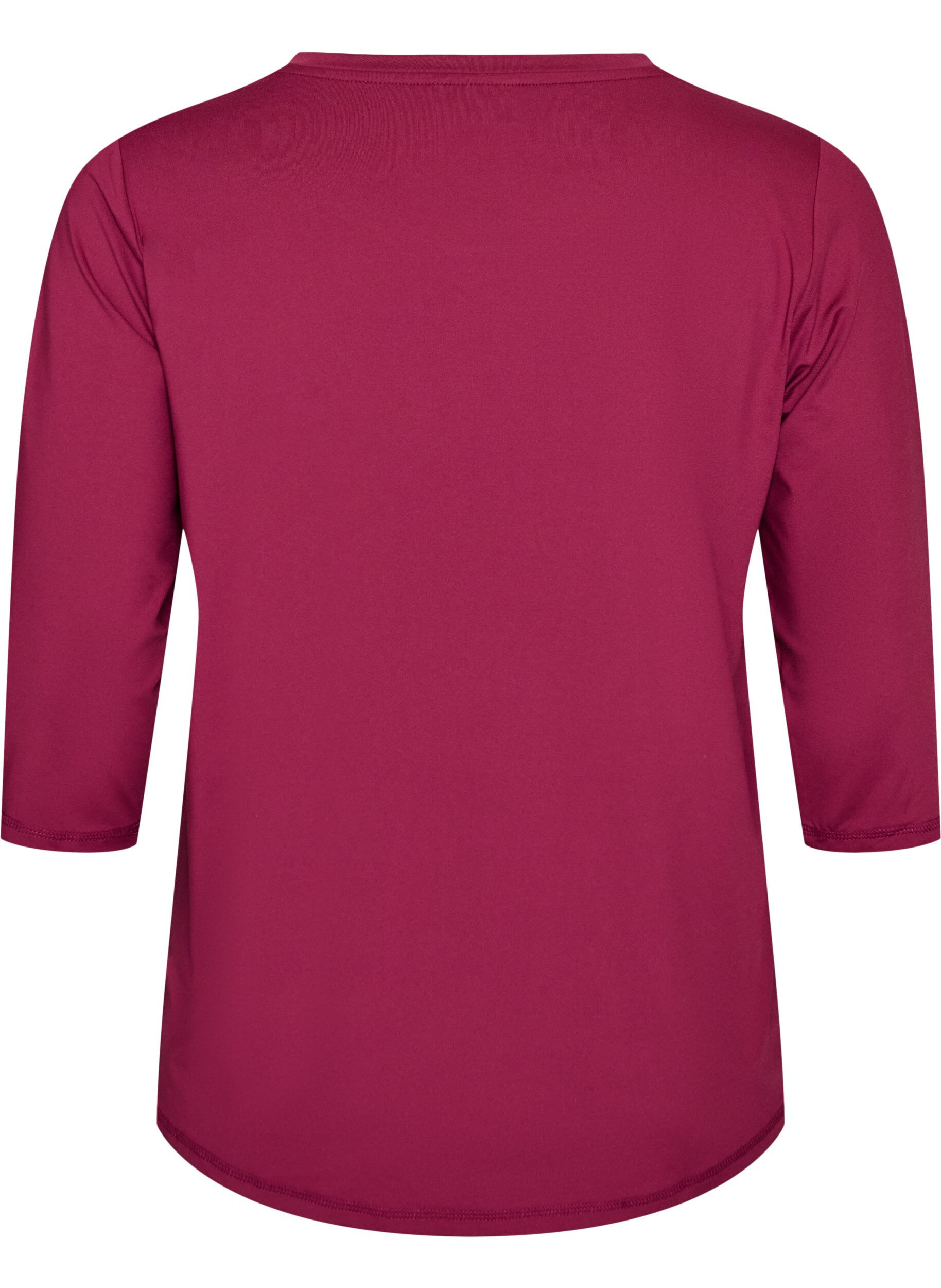 ZizziTreningsgenser med 3/4-ermer, Rosa, Packshot image number 1
