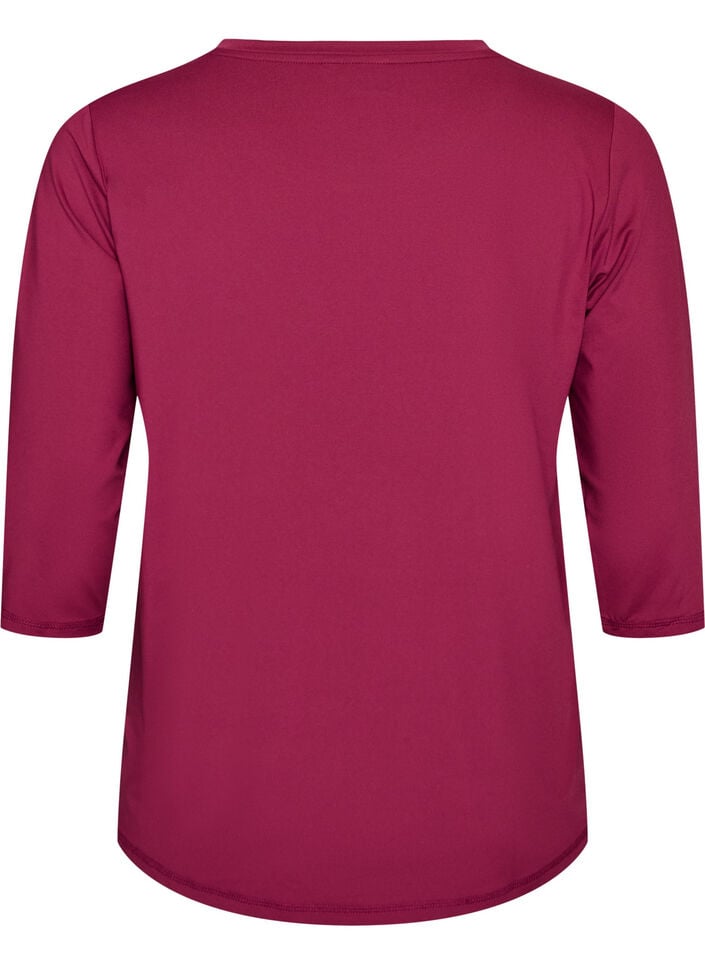 Treningsgenser med 3/4-ermer, Rosa, Packshot image number 1