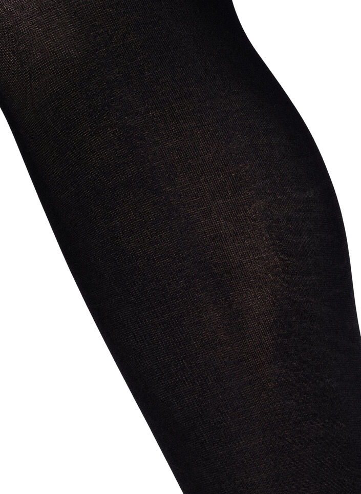 Strømpebukser i 100 denier med push-up, Svart, Packshot image number 1