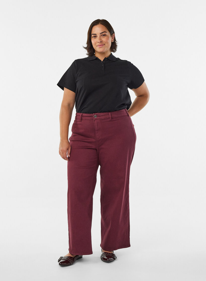 FLASH - Poloskjorte med korte ermer, Svart, Model image number 1