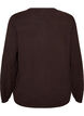Cardigan med runde knapper, Brun, Packshot image number 1
