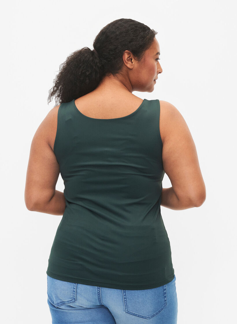 Vendbar topp i stretch, Scarab, Model image number 1