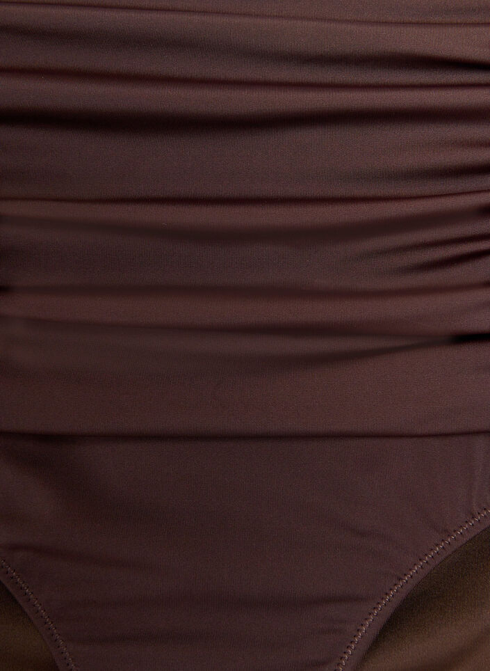 Bikinitruse med h&oslash;y midje, Brun, Packshot image number 2