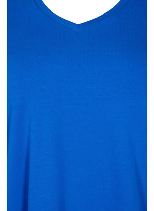 Ensfarget basis T-skjorte i bomull, Skydiver, Packshot image number 2