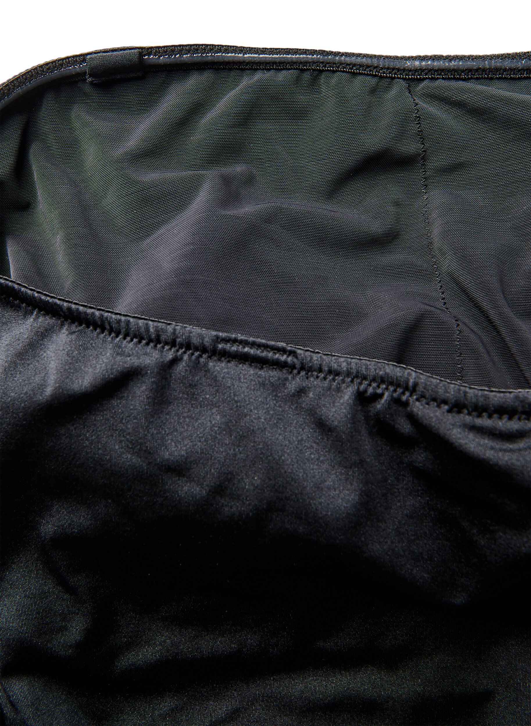 Zizzi Tankini med avtagbare sk&aring;ler og justerbare sider, Svart, Packshot image number 4