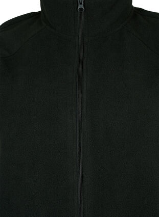 Fleecevest med lommer, Black, Packshot image number 2