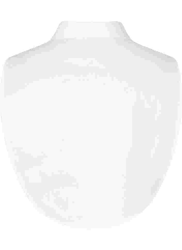 Løs skjortekrage i bomull, Bright White, Packshot image number 1