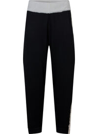 Strikkebukser med colorblock