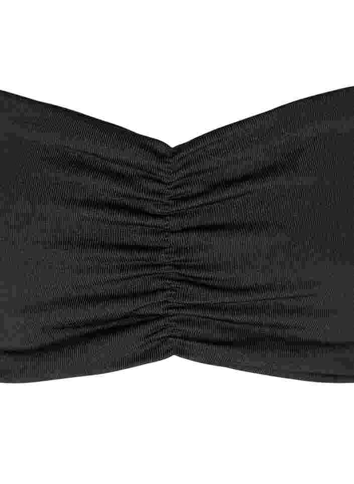 Pannebånd med draperinger og refleks, Black, Packshot image number 2