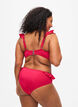 Bikinitruse med volanger, Rosa, Model image number 1